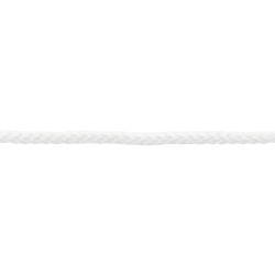 Pp Rope, Plaited, White, 4Mm