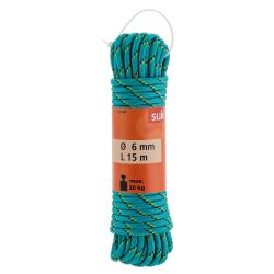 Pp Fun Rope, Green/Black/Yellow, 6Mm 15M