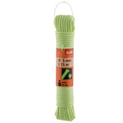 Pp Phosphoresce Rope, Green, 4,8Mm, 15M