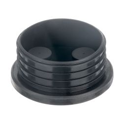 Rubber Plugs - 4" Double Inlet Rubber Plug -