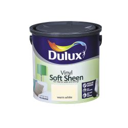 Dulux Vinyl Soft Sheen Warm White 2.5L