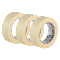 FIX-O-MOLL 3PCE MASKING TAPE SET (30MM X 50M X 3)