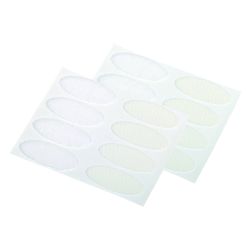 Hook+Loop Pads Extra Thin With 15X35Mm 8Pc