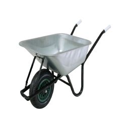Buildit Galvanised  Builders Wheelbarrow 100 Lt