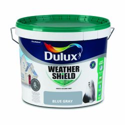 Dulux Weathershield Smooth Masonry Blue Grey 10L