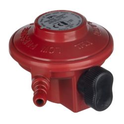 Gas Fittings - 27mm Clip on Regulator (1.5Kg @ 37mb)