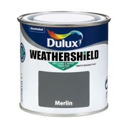 Dulux Weathershield Smooth Masonry Merlin 250ml