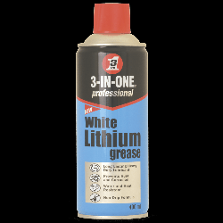 3in1 400ml White Lithium Grease Professional Aerosol