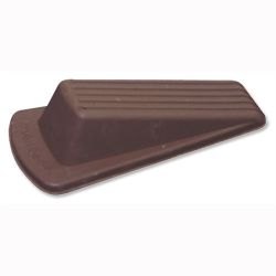 Select Rubber Heavy Duty Door Wedge - Brown