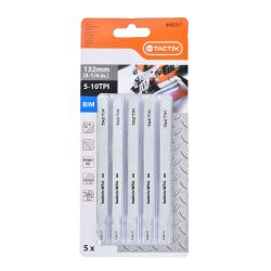 Tactix Jig Saw Blades 5Pc Bim 132Mm/5-10Tpi