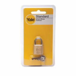 Yale 25mm Brass Padlock