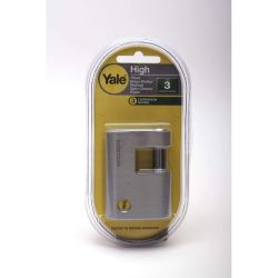 Yale 60mm Brass Shutter Padlock
