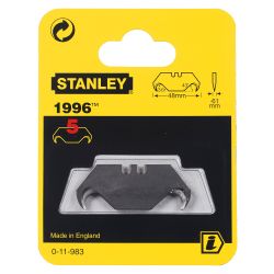 Stanley 1996 Hooked Knife Blades - 5 Pack