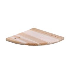 Cs112 Core Natural Wood Corner Shelf Kit (285X285X16Mm)