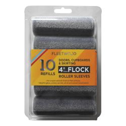 Fleetwood 10 pack x 4" Flock Sleeve Refills