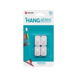 Hangables Removable Micro Hook 225G White 4 Ct