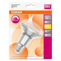 Osram Led R80 60W Warm White E27 Dimmable Bulb