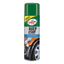 Turtle Wax 500ml Black In A Flash Aerosol