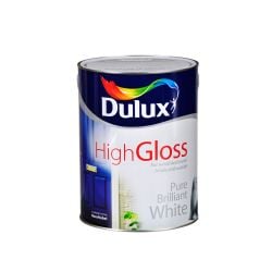 Dulux High Gloss Pure Brilliant White 5L