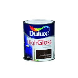 Dulux High Gloss Bitter Chocolate 750ml
