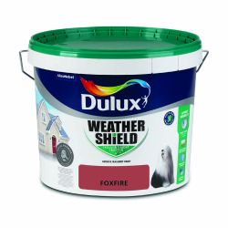 Dulux Weathershield Smooth Masonry Foxfire 10L