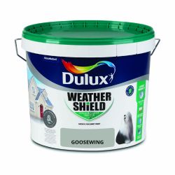 Dulux Weathershield Smooth Masonry Goosewing 10L
