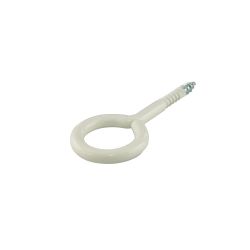 Eye Screw  25X10X3,3X15 White