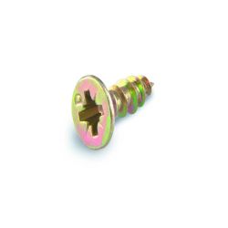 Suki Hinge Screw 3.0X25 Yellow Zinc Plated  PZ1