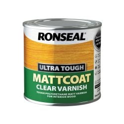 Ronseal Ultra Tough Varnish Matt Coat 250ml