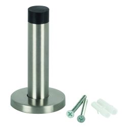 Door stop Stick With Screw And Dowel Satin.H90mmd50mm