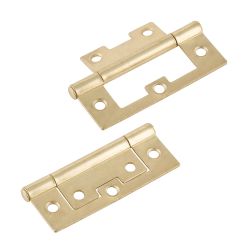 Louvered Hinge Door 75 Mm Brass Plated