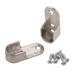 Rail Support 30X15 Mm Nickel Plated