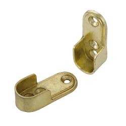 Rail Support 30X15 Mm Brass Plated