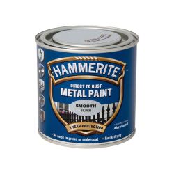 Hammerite Smooth Silver 250ml