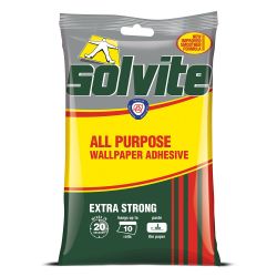 Solvite All Purpose Extra Strong Wallpaper Paste 10 Roll Sachet