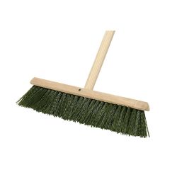 Dosco 45cm (18'') Green Stiff Patio Brush