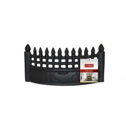 De Vielle 18" Fire Front Black Castle
