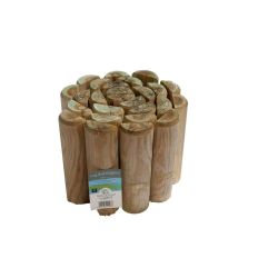 Wicklow Wood Log Roll Edging 1800mm x 225mm