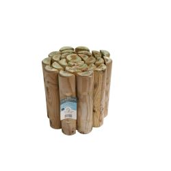 Wicklow Wood Log Roll Edging 1800mm x 300mm