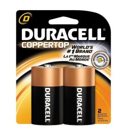 Duracell Plus D Size Battery 2 Pack