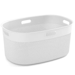 Curver Filo Laundry Basket White 45Lt