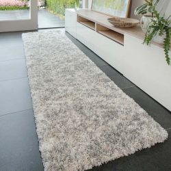 Camberley Silver Runner Rug - 60cm x 240cm