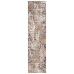 Hatton Busby Beige Runner Rug - 60cm x 240cm