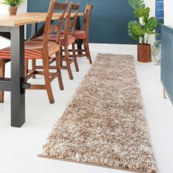 Murano Beige Runner Rug - 60cm x 240cm
