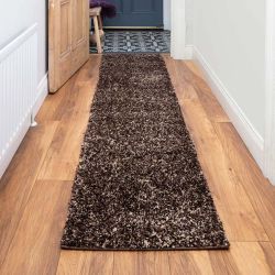 Murano Chocolate Runner Rug - 60cm x 240cm