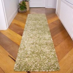 Murano Fern Green Runner Rug - 60cm x 240cm