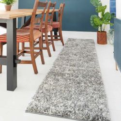 Murano Silver Runner Rug - 60cm x 240cm