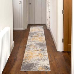 Oscar Mia Ochre Runner Rug - 60cm x 240cm