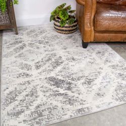 Oscar Anise Grey Rug - 80cm x 150cm