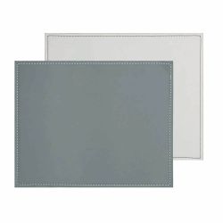 Grey & White Reversible Placemat Set Of 4
